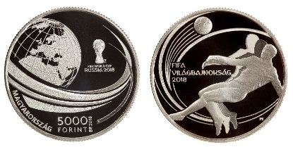 2018 XXI. Labdarúgó Világbajnokság ezüst érme 2018 XXI. Labdarúgó Világbajnokság ezüst érme